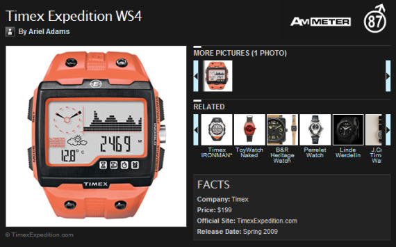 My Timex Expedition WS4 Watch Article On AskMen.com Watch Releases 