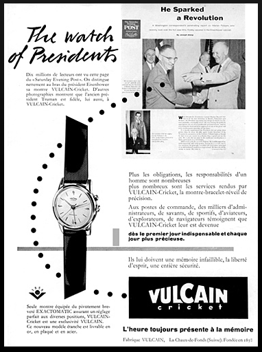 Vulcain Anniversary Heart Cricket Watch For President Barack Obama: Thoughts Watch Releases 