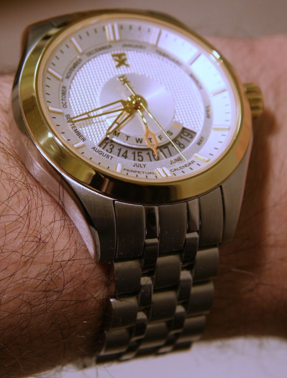 TX 400 Series Perpetual Weekly Calendar Ref. T3C301 Watch Review Wrist Time Reviews 