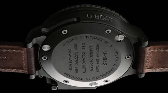 U-Boat U-1942 Limited Edition Watch: Giant Retro Italian Diver Watch Releases 
