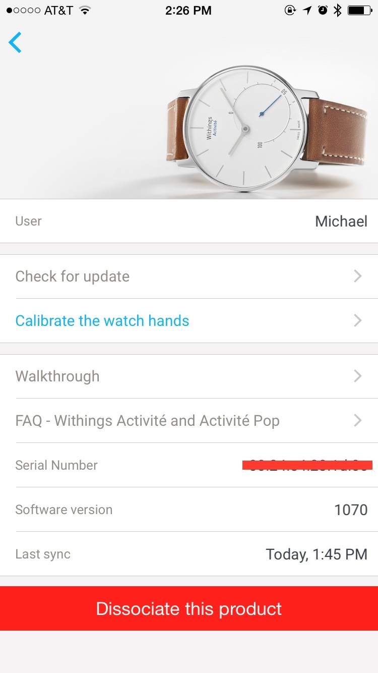 Withings Activité Watch Review Wrist Time Reviews 