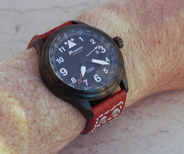 Praesto GMT Watch Review Wrist Time Reviews 