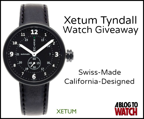 GIVEAWAY: Xetum Tyndall Watch  Giveaways 
