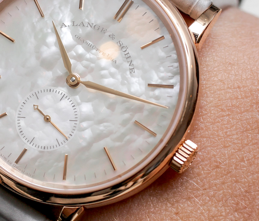 A. Lange & Söhne Little Lange 1 Moon Phase & Saxonia Ladies Watches Hands-On Hands-On 