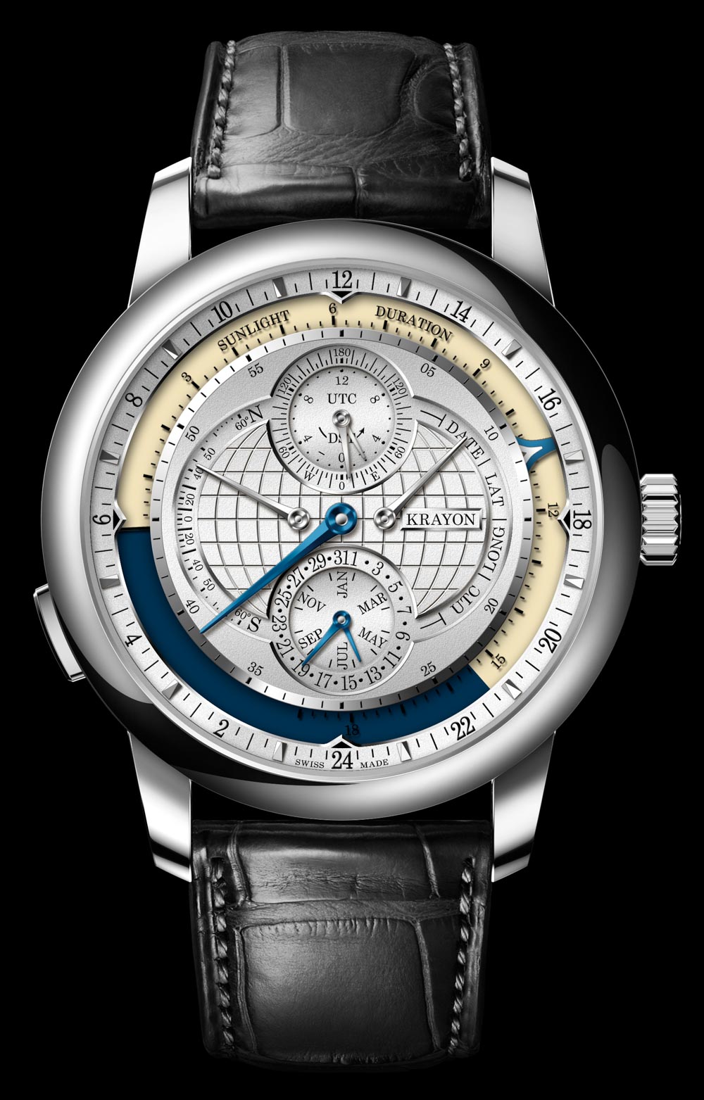 Krayon Everywhere Introduces Sunrise & Sunset Times In A Mechanical Watch Watch Releases 