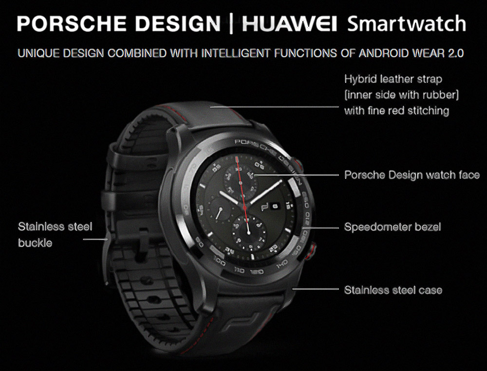 Porsche Design Huawei Smartwatch Watch Releases 