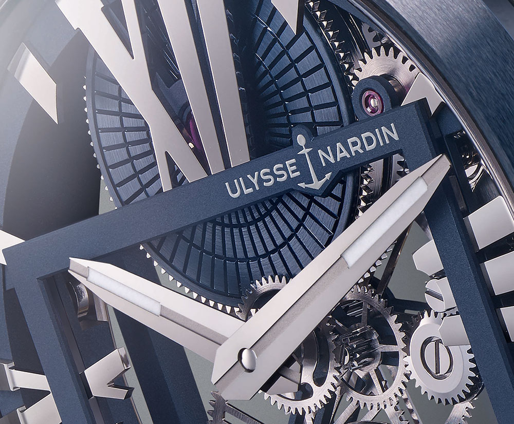 Ulysse Nardin Executive Skeleton Tourbillon Blue Watch Watch Releases 
