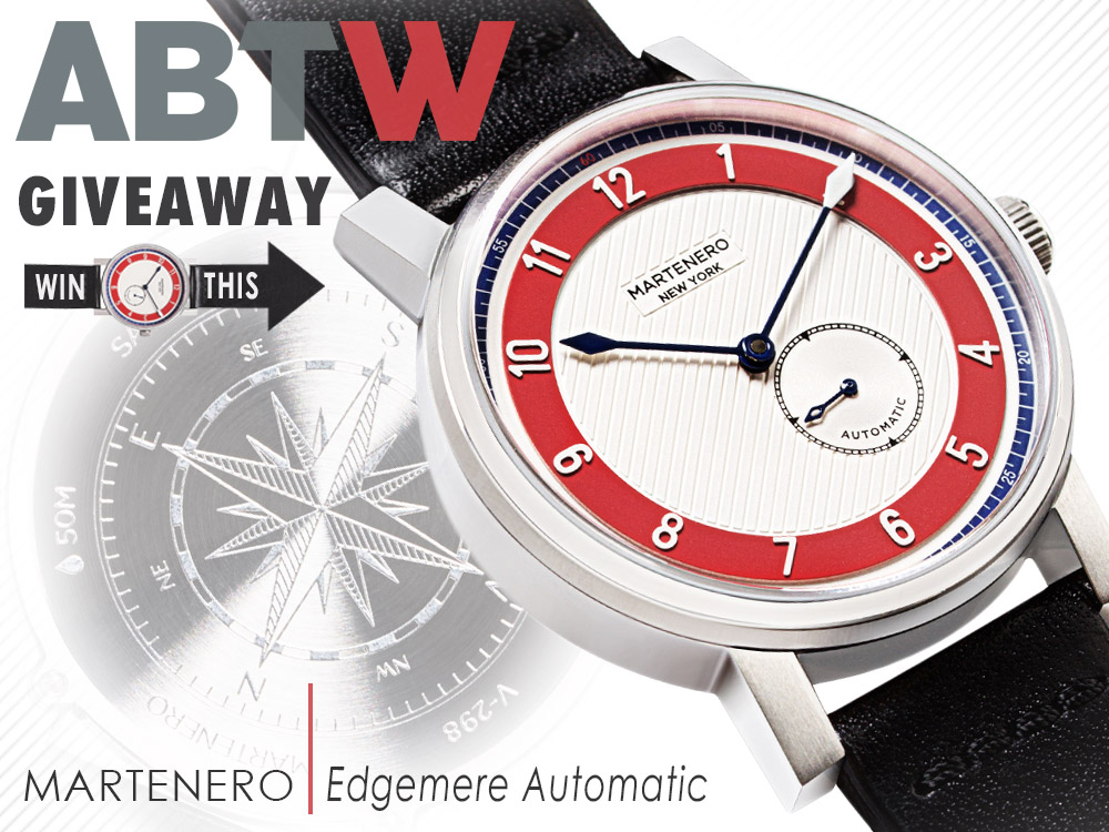 WATCH GIVEAWAY: Martenero Edgemere Automatic Giveaways 