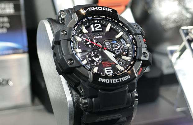 Casio Unveiled The First GPS Timepiece-G-shock GPS