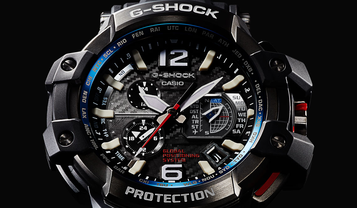 Casio Unveiled The First GPS Timepiece-G-shock GPS