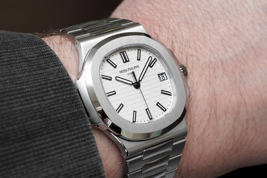  Patek Philippe Silver Automatic Watch