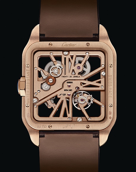 Cartier Popular Rose Gold Men's Aviation Watch