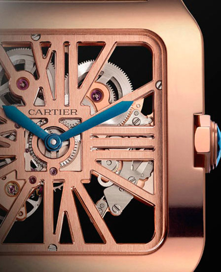 Cartier Popular Rose Gold Men's Aviation Watch
