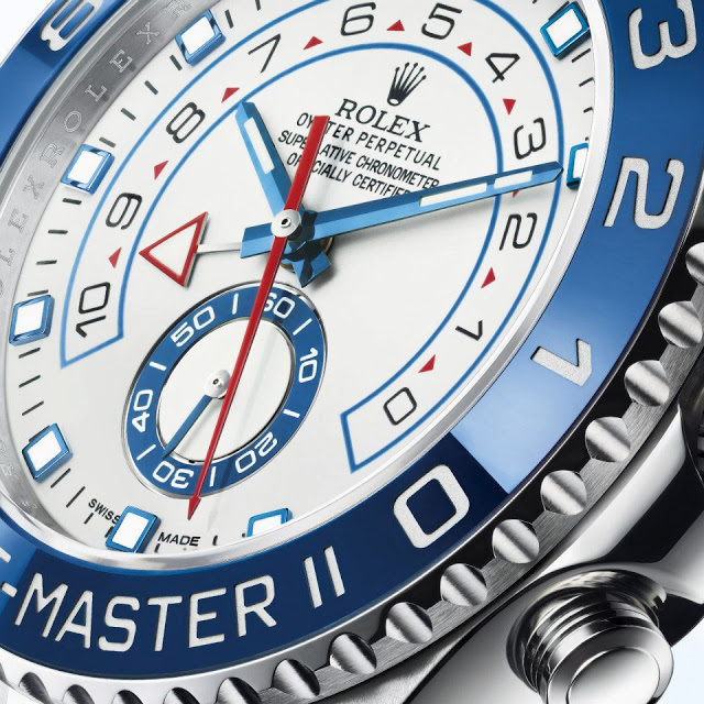 Rolex Oyster Perpetual YACHT-MASTER II dial