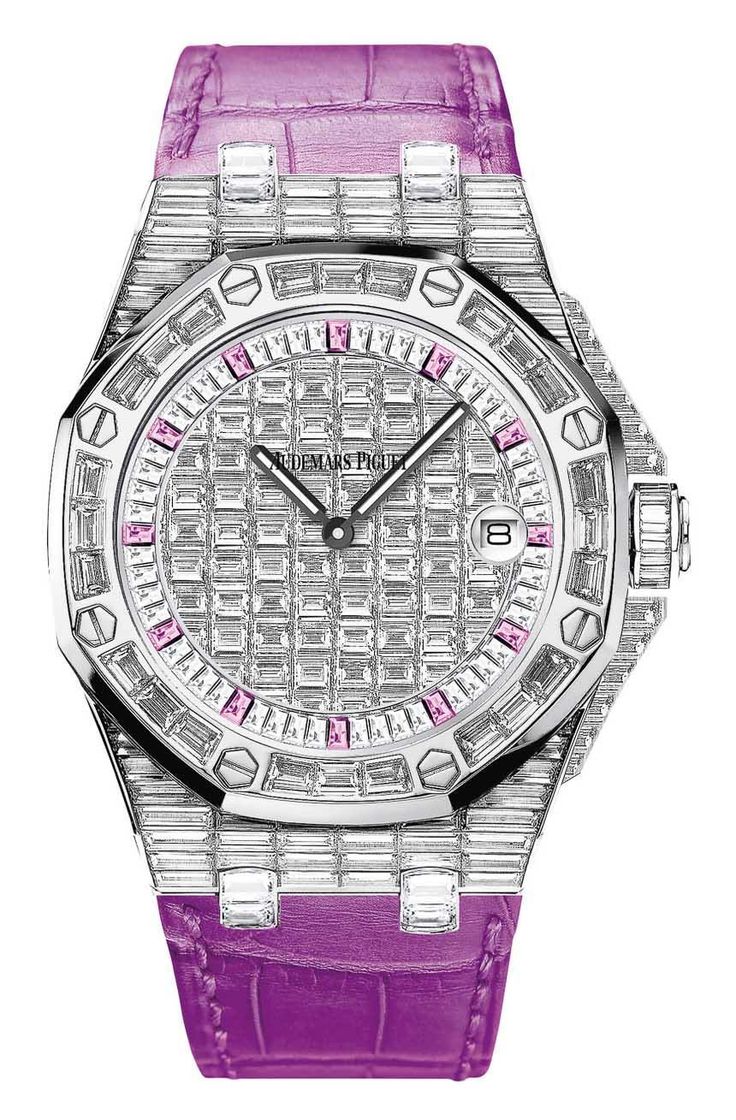 Audemars Piguet Royal Oak Offshore diamond-covered watches 01