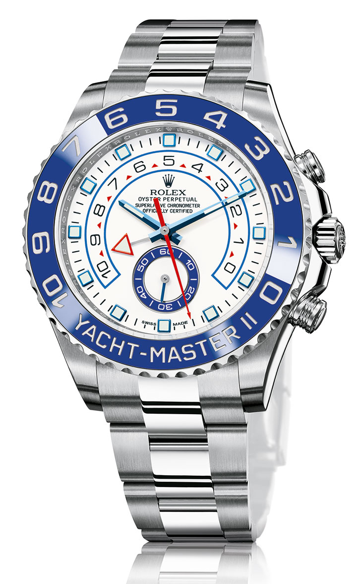 Frnot of Rolex Oyster Perpetual YACHT-MASTER II