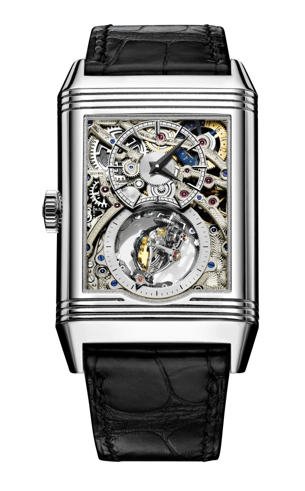 Jaeger-LeCoultre Reverso Tribute Gyrotourbillon with with bridges hand-decorated
