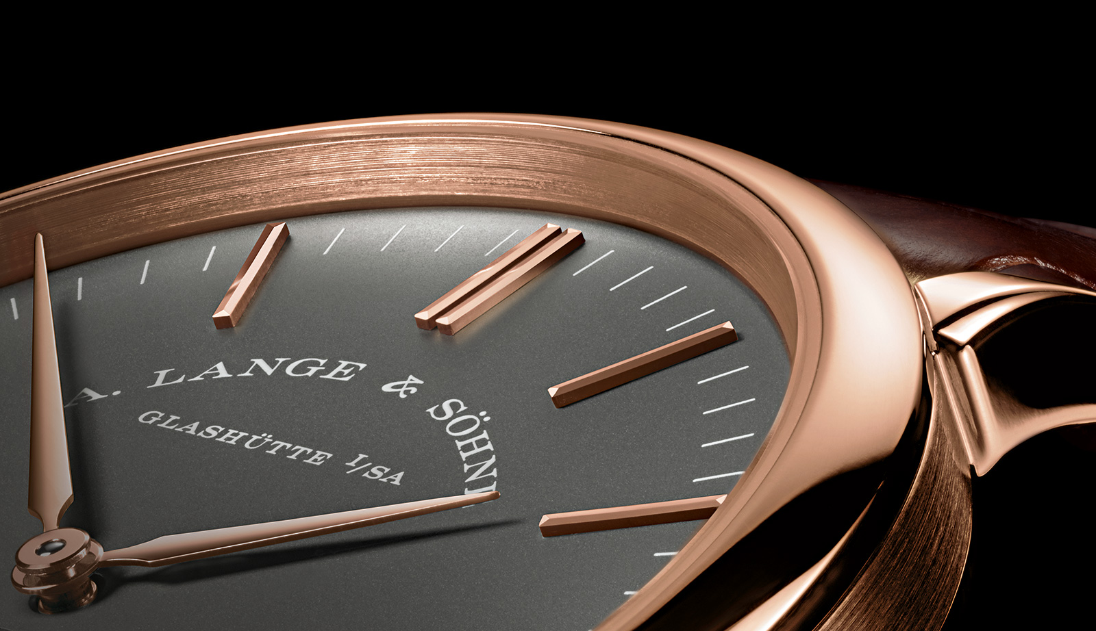 A. Lange & Söhne Saxonia Boutique Edition watch detail
