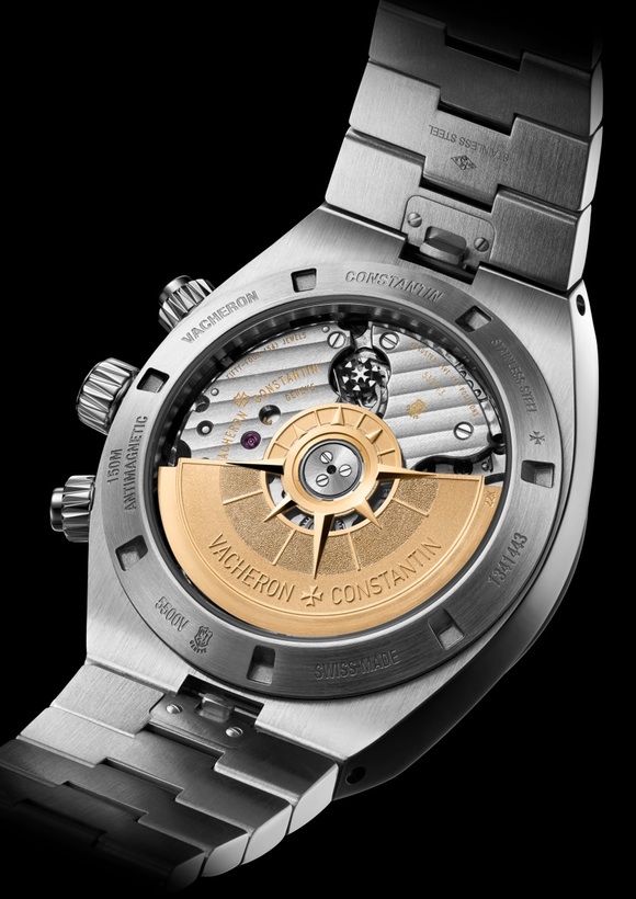 Vacheron Constantin Overseas Chronograph Calibre 5200 watch caseback
