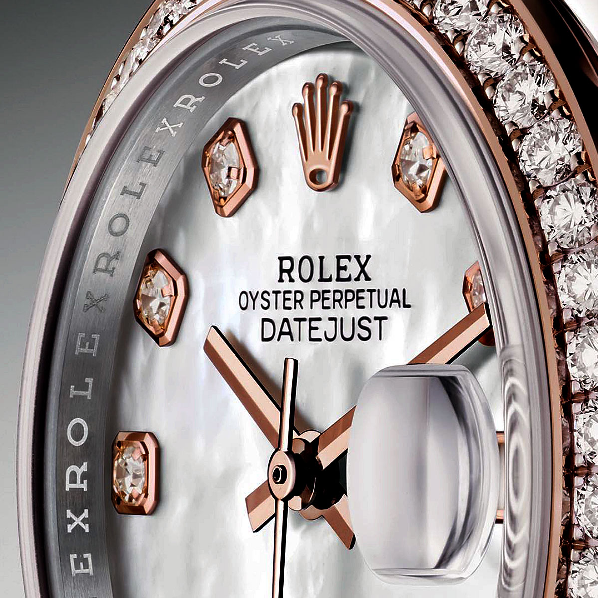 Side of Rolex new Lady-Datejust watch
