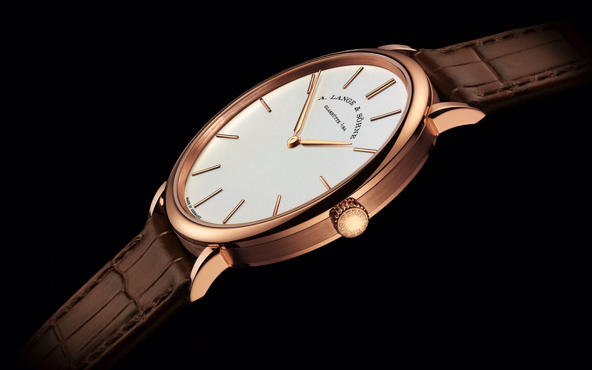 Side of A. Lange & Söhne Saxonia Thin 37 MM