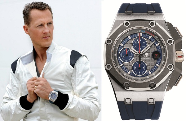 Michael Schumacher Limited Edition Audemars Piguet Royal Oak Offshore Watch + Video Watch Releases 