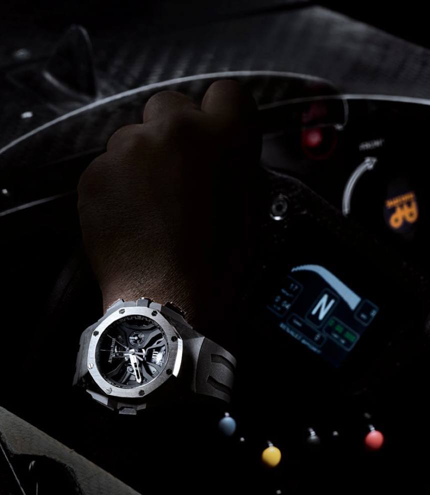 Audemars Piguet Royal Oak Concept Laptimer Watch With Dual Seconds Chronograph Watch Releases 