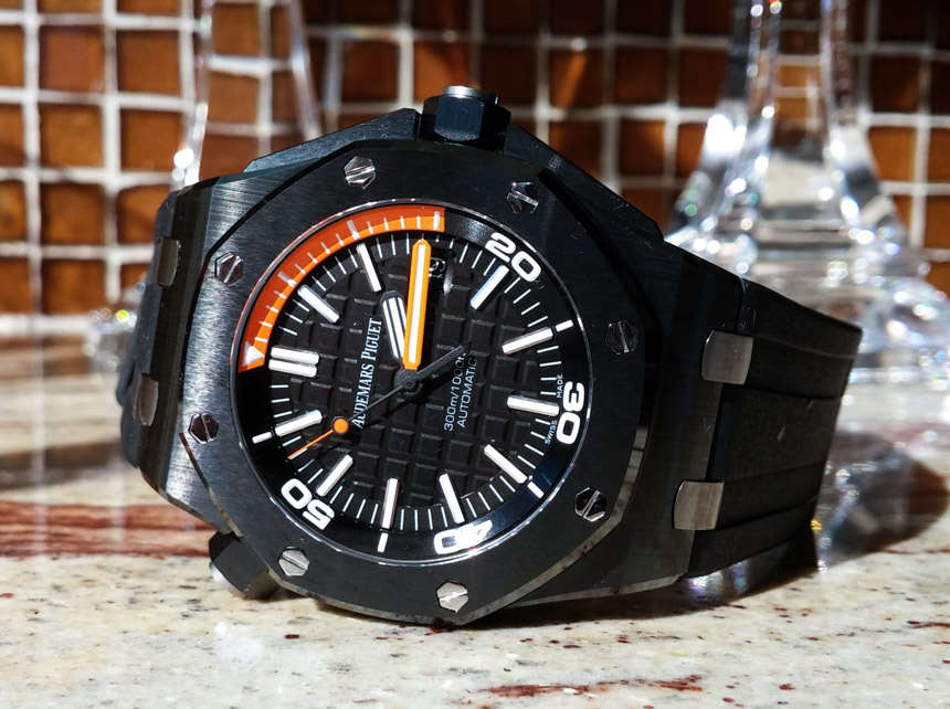 Audemars Piguet Royal Oak Offshore Diver Ceramic Watch Review Wrist Time Reviews 