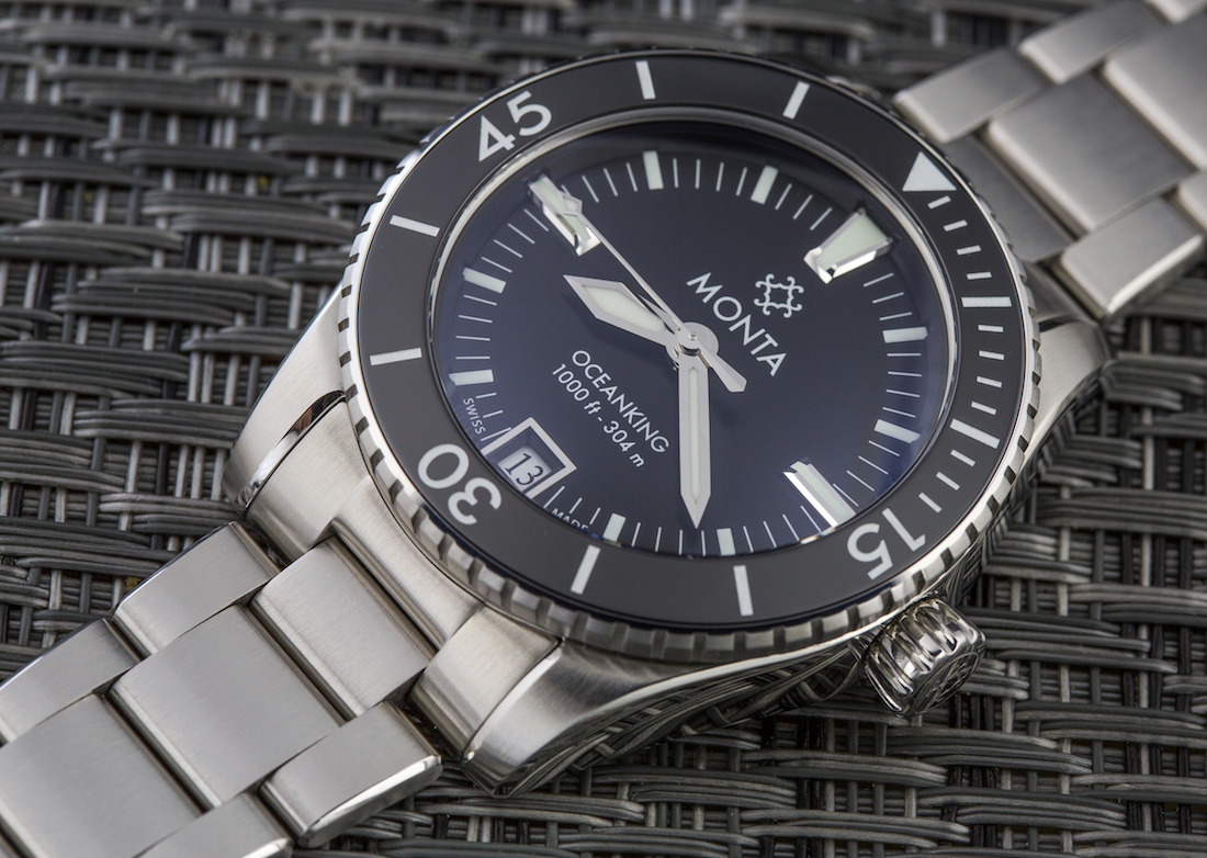 Monta Oceanking Dive Watch Review - Swiss AP Watches Blog