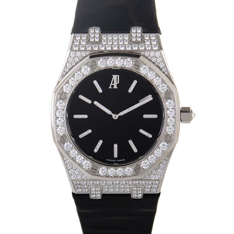 Audemars Piguet 18K White Gold and Diamonds Watch