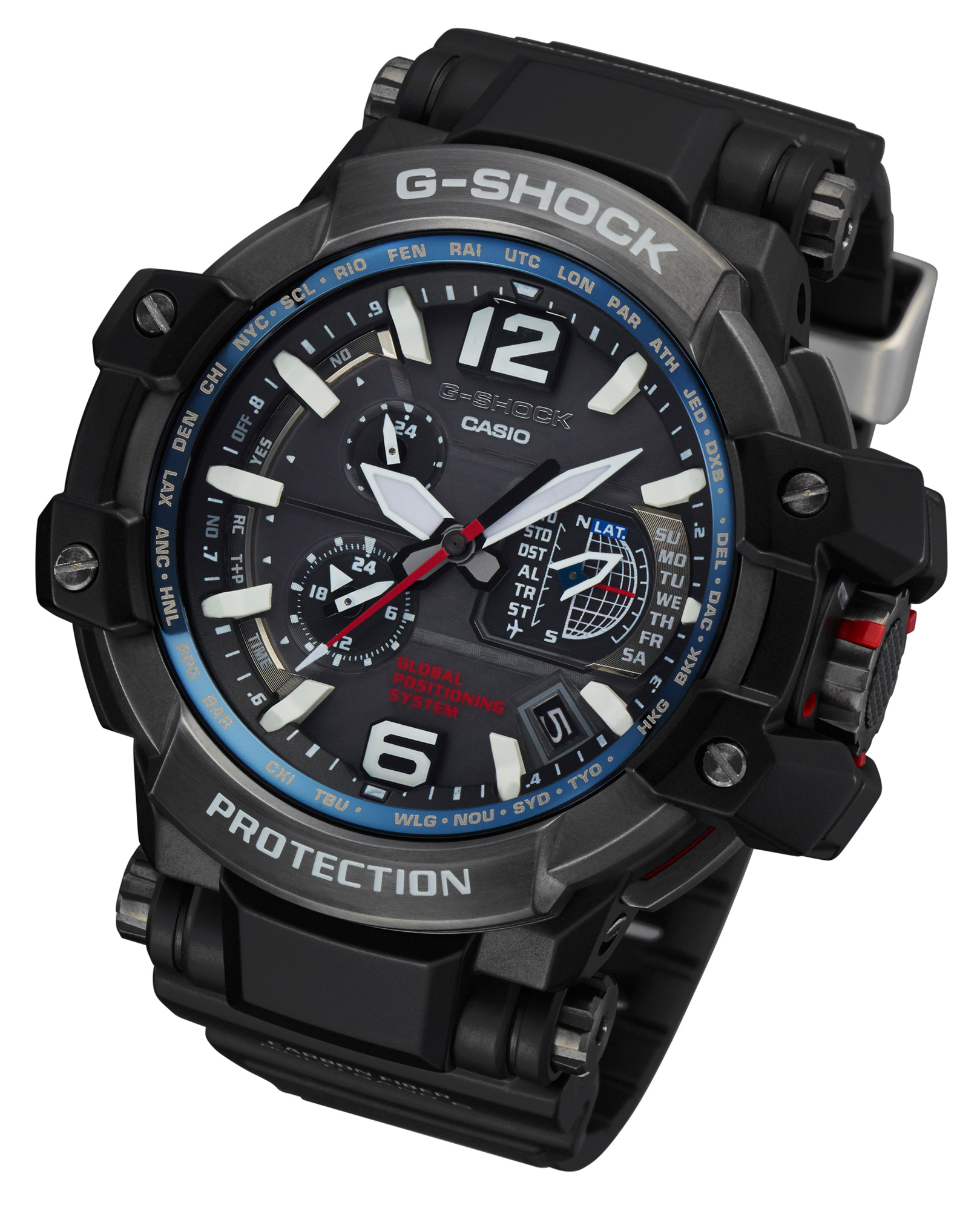 Casio Unveiled The First GPS Timepiece-G-shock GPS - Swiss AP Watches Blog