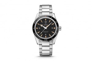 Front of Omega Seamaster 300 Master Co-Axial diving watch