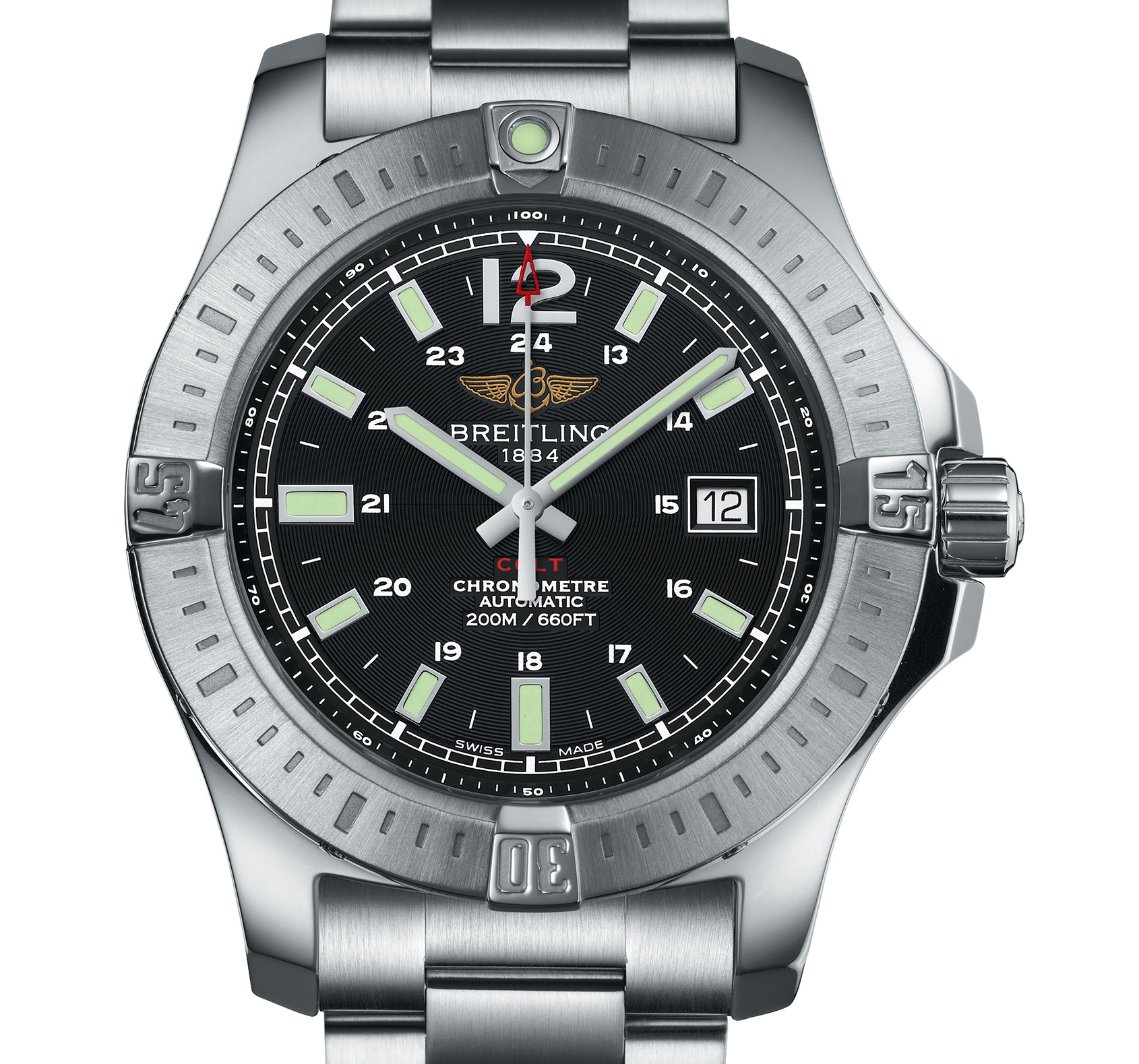 Front of Breitling Colt Automatic 2014
