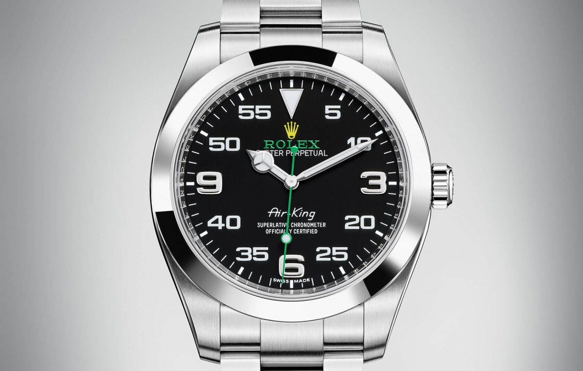 Front of the Rolex Oyster Perpetual Air-King