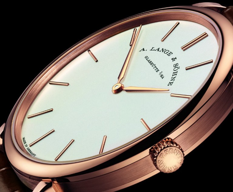 Side of A. Lange & Söhne Saxonia Thin