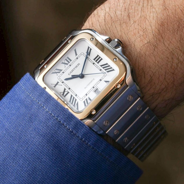 Cartier Santos Watches For 2018 Will Be A Hit With Buyers Hands-On
